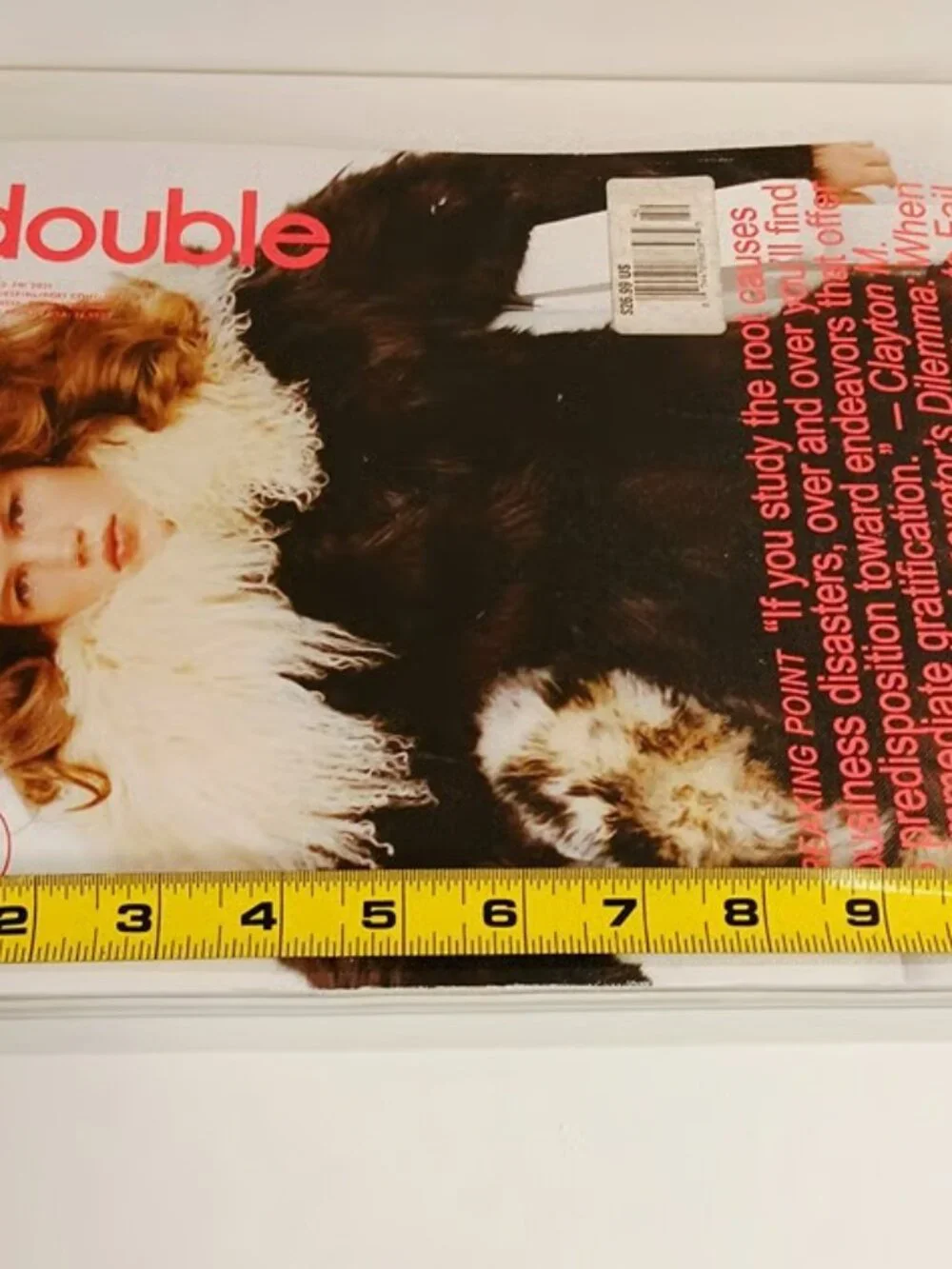 Double Fashion Magazine, Issue 42 FW 2021, 208 Pages, 11 1/2 x 9 3/4